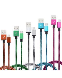 Braided Micro USB Cables