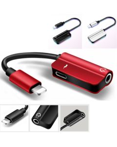 3.5mm Aux Audio Charger Splitter for Apple iPhone