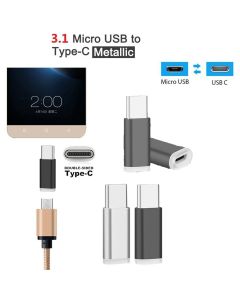 Micro USB Female to Type C Male Converter