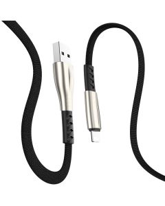 Flat Braided Type-C 8 Pin (Apple Compatible) Micro USB Cables 1-2m